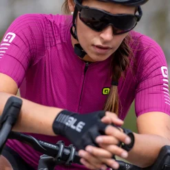 Maglia donna Ale R-EV1 Silver Cooling - Viola