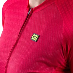 Maglia donna Ale R-EV1 Silver Cooling - Rosso