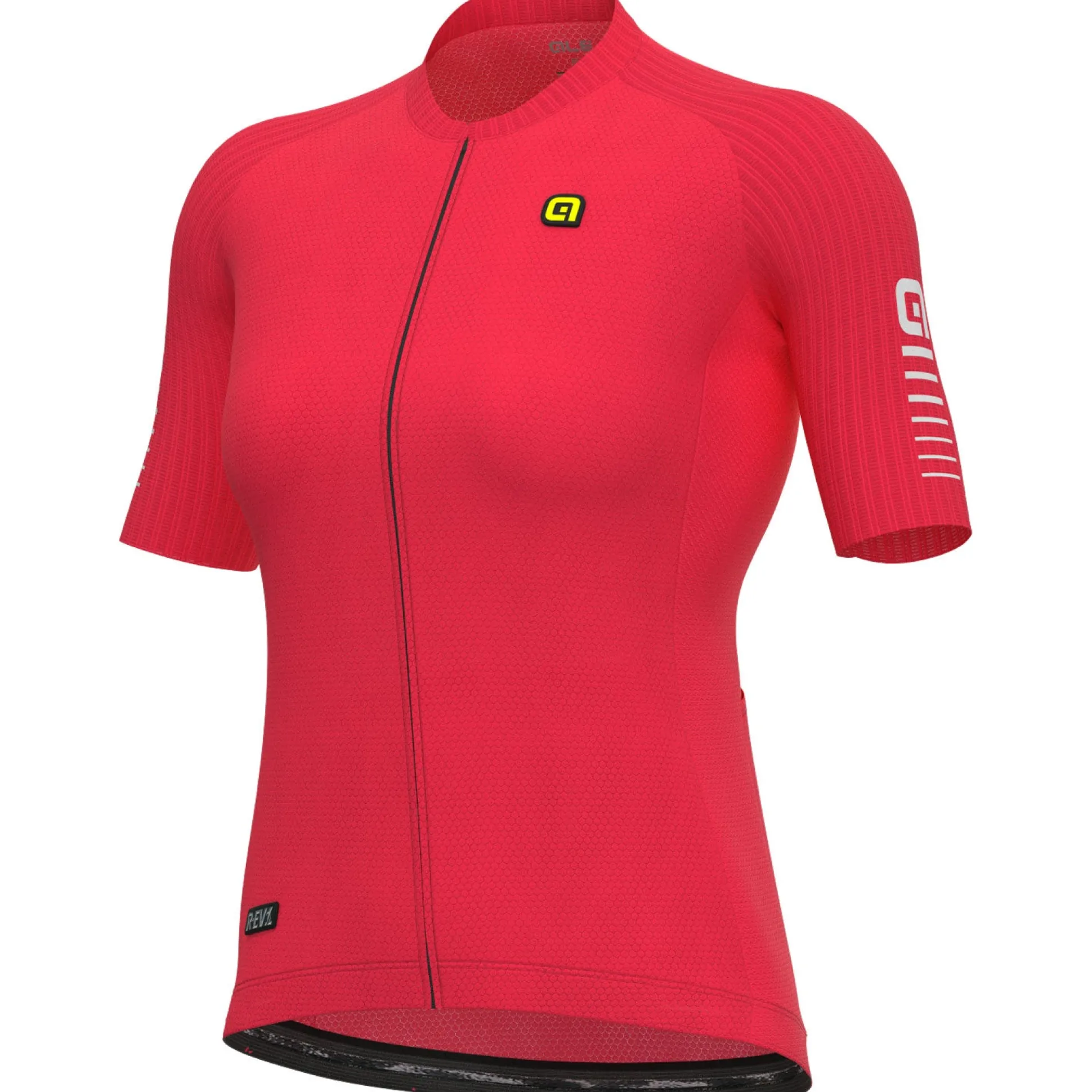 Maglia donna Ale R-EV1 Silver Cooling - Rosso chiaro