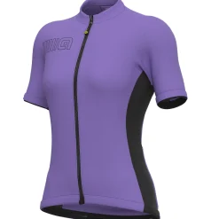 Maglia donna Ale Solid Color Block - Viola