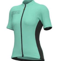 Maglia donna Ale Solid Color Block - Verde chiaro