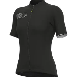 Maglia donna Ale Solid Color Block - Nero