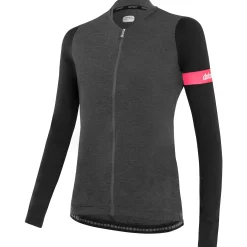 Maglia donna a maniche lunghe Dotout Block - Grigio scuro