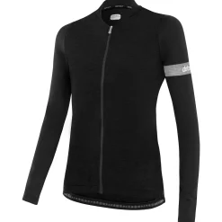 Maglia donna a maniche lunghe Dotout Block - Nero grigio