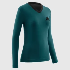 Maglia donna Assos maniche lunghe Tactica Tech T5 - Verde