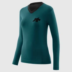 Maglia donna Assos maniche lunghe Tactica Tech T5 - Verde