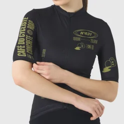Maglia donna Cafe du Cycliste Ventoux - Nero