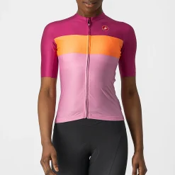 Maglia donna Castelli Aero Pro - Rosa fucsia