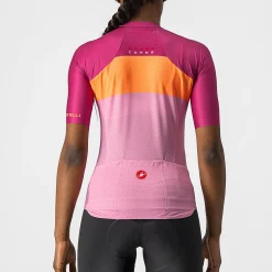 Maglia donna Castelli Aero Pro - Rosa fucsia