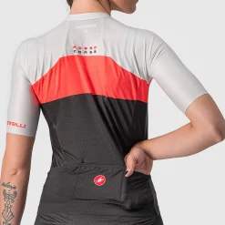 Maglia donna Castelli Aero Pro - Nero rosa