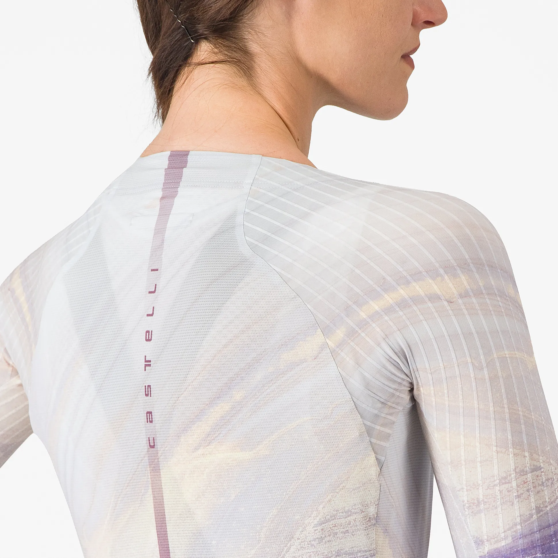 Maglia donna Castelli Aero Pro 8S - Viola