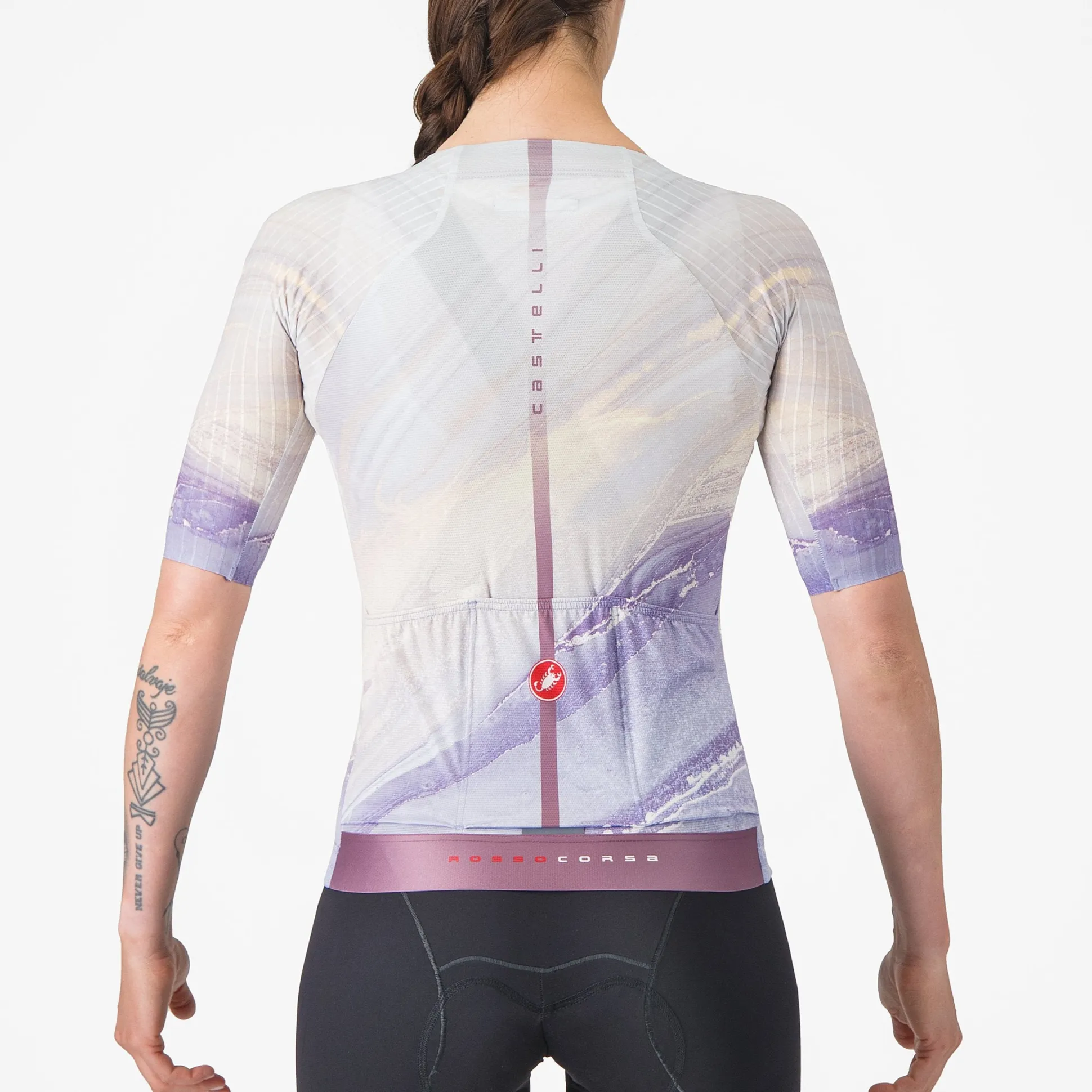 Maglia donna Castelli Aero Pro 8S - Viola