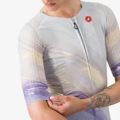 Maglia donna Castelli Aero Pro 8S - Viola