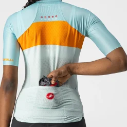 Maglia donna Castelli Aero Pro - Azzurro