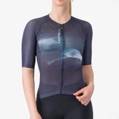 Maglia donna Castelli Climber's A/C - Blu scuro
