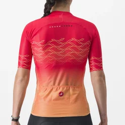 Maglia donna Castelli Climber's 2.0 - Rosa arancio