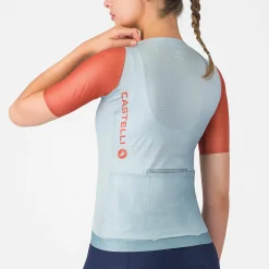Maglia donna Castelli Corretto - Azzurro