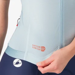 Maglia donna Castelli Corretto - Azzurro