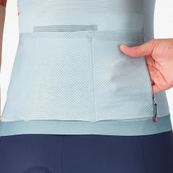 Maglia donna Castelli Corretto - Azzurro