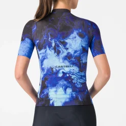 Maglia donna Castelli Cosmic Vortex - Blu