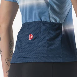 Maglia donna Castelli Dolce - Azzurro blu