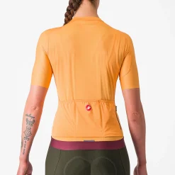 Maglia donna Castelli Espresso - Arancio