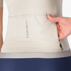 Maglia donna Castelli Espresso 2 - Beige