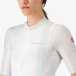 Maglia donna Castelli Fantasia - Bianco