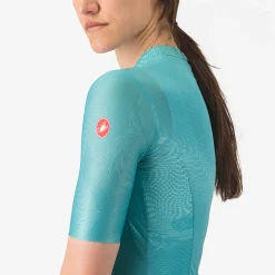 Maglia donna Castelli Fantasia - Azzurro