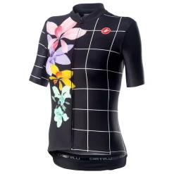 Maglia donna Castelli Fiorita - Nero