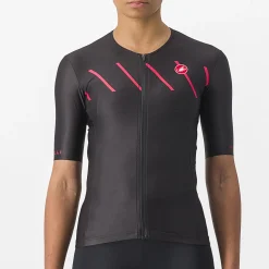 Maglia donna Castelli Free Speed 2 Race - Nero rosa