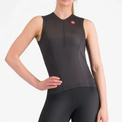 Maglia donna Castelli Free Speed 3 Top - Nero