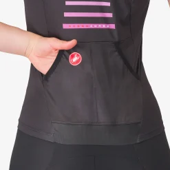 Maglia donna Castelli Free Speed 3 Top - Nero