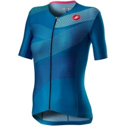 Maglia donna Castelli Free Speed 2 Race - Azzurro