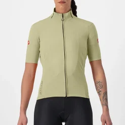 Maglia donna Castelli Perfetto RoS 2W Wind - Verde
