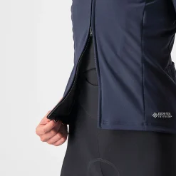 Maglia donna Castelli Perfetto RoS 2W Wind - Blu