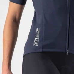 Maglia donna Castelli Perfetto RoS 2W Wind - Blu