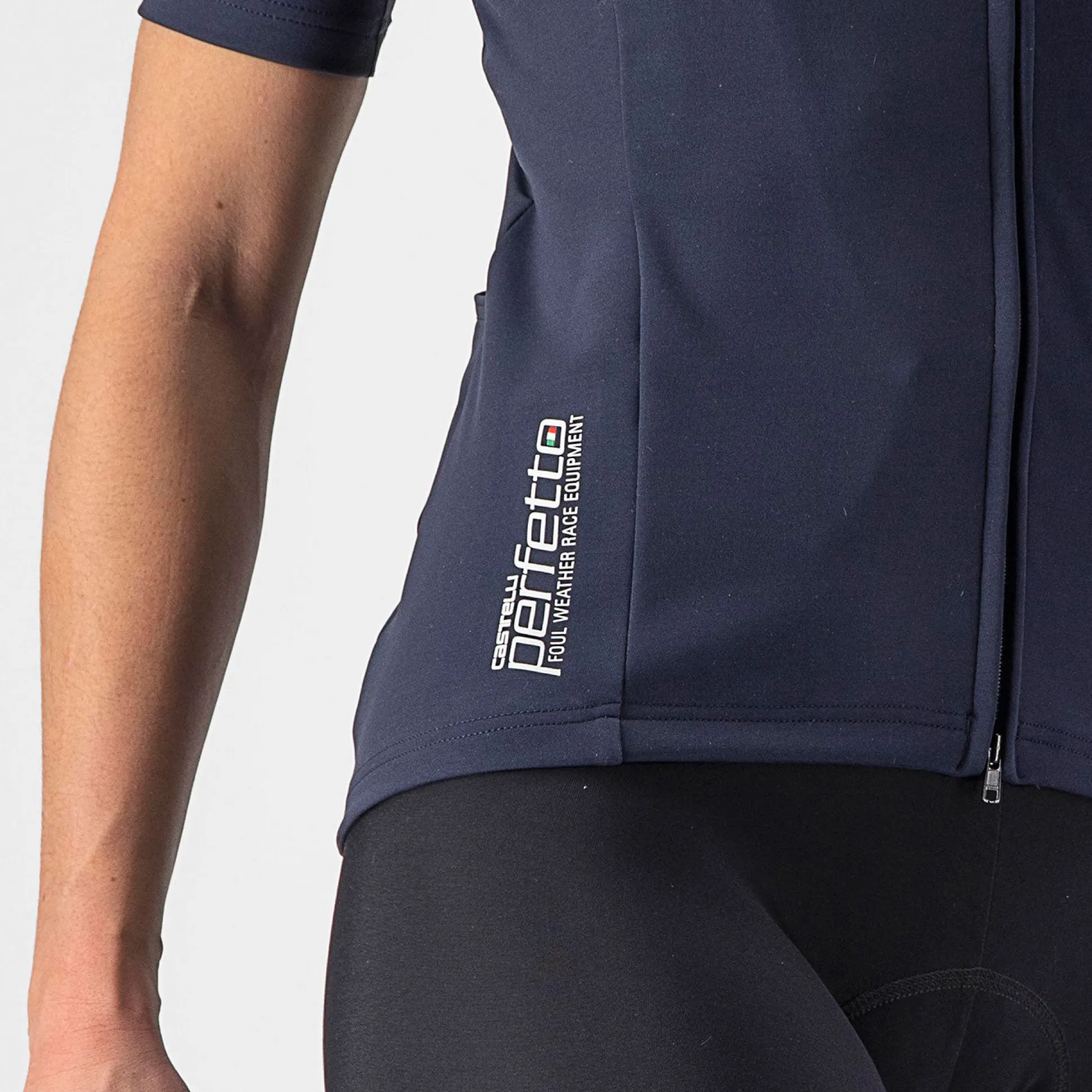 Maglia donna Castelli Perfetto RoS 2W Wind - Blu