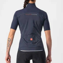 Maglia donna Castelli Perfetto RoS 2W Wind - Blu