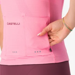 Maglia donna Castelli Premio Evo - Rosa