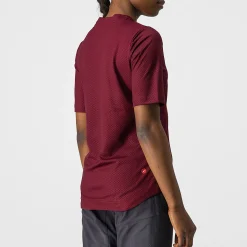 Maglia donna Castelli Trail Tech - Bordeaux