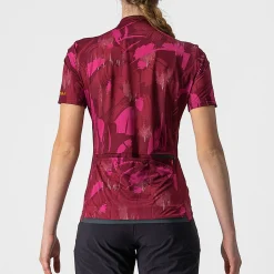 Maglia donna Castelli Unlimited Sentiero - Bordeaux