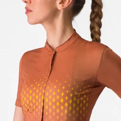 Maglia donna Castelli Unlimited Sentiero 3 - Arancio