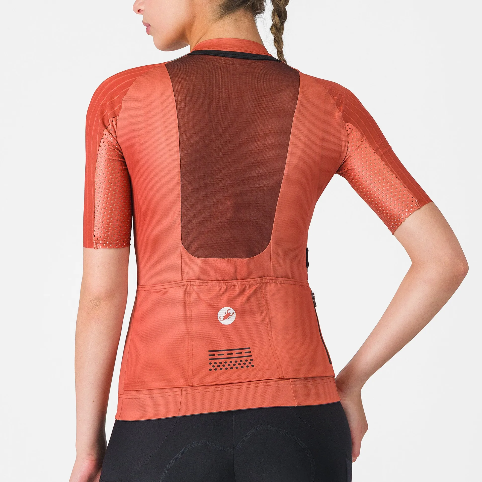 Maglia donna Castelli Unlimited Pro 2 - Arancio