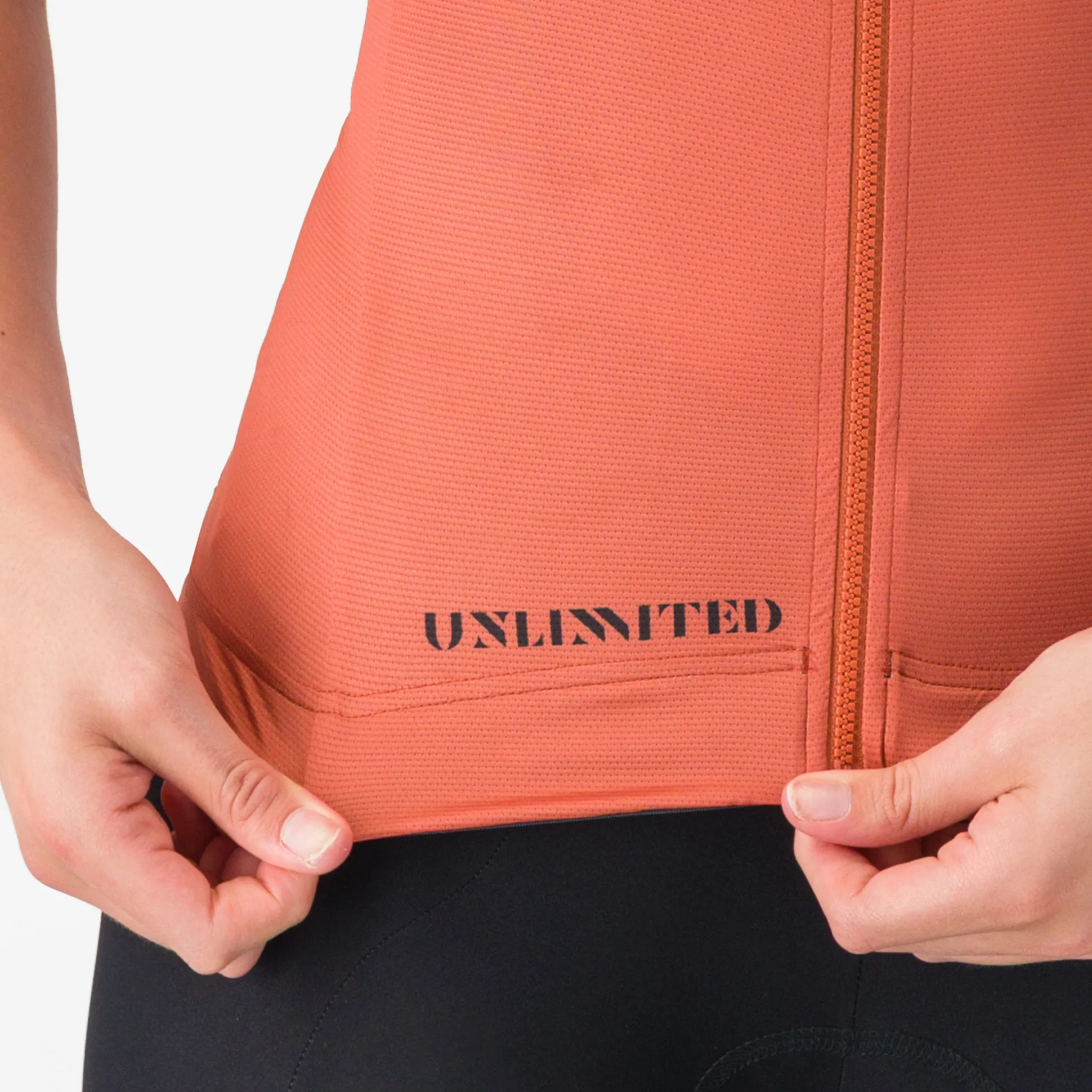 Maglia donna Castelli Unlimited Pro 2 - Arancio
