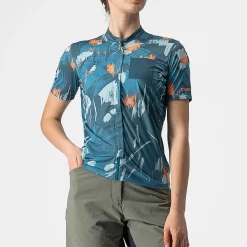 Maglia donna Castelli Unlimited Sentiero - Blu