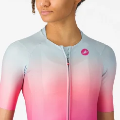 Maglia donna Castelli UPF - Rosa