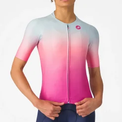 Maglia donna Castelli UPF - Rosa