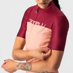 Maglia donna Castelli Velocissima - Bordeaux