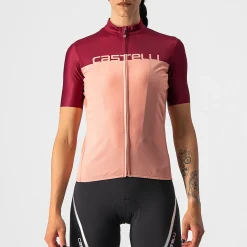 Maglia donna Castelli Velocissima - Bordeaux